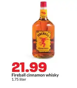 Hy-Vee Fireball cinnamon whisky offer