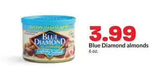 Hy-Vee Blue Diamond almonds offer