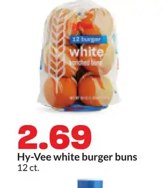 Hy-Vee Hy-Vee white burger buns offer