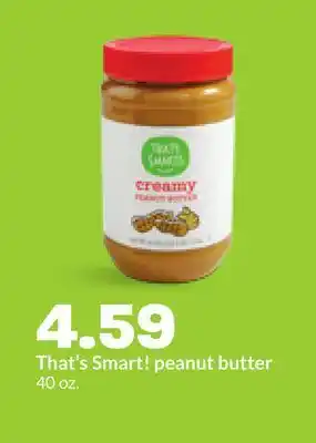 Hy-Vee That's Smart! peanut butter offer