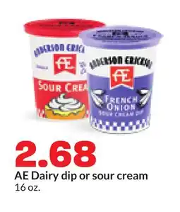 Hy-Vee AE Dairy dip or sour cream offer