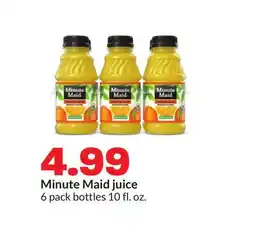 Hy-Vee Minute Maid juice offer