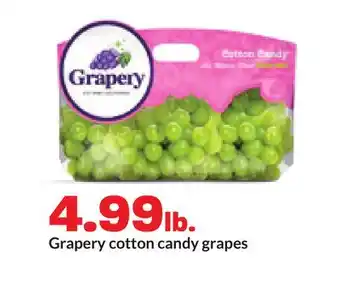 Hy-Vee Grapery cotton candy grapes offer