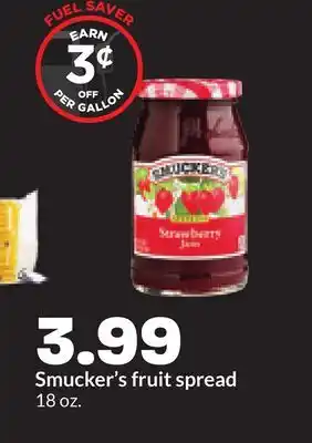 Hy-Vee Smucker's fruit spread offer