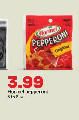 Hy-Vee Hormel pepperoni offer