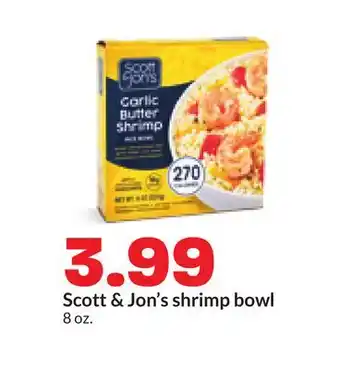 Hy-Vee Scott & Jon's shrimp bowl offer