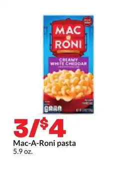 Hy-Vee Mac-A-Roni pasta offer