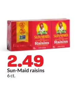 Hy-Vee Sun-Maid raisins offer
