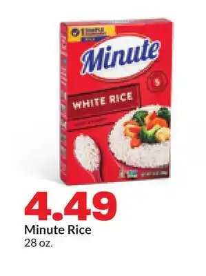 Hy-Vee Minute Rice offer