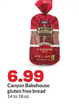 Hy-Vee Canyon Bakehouse gluten free bread offer