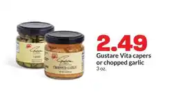 Hy-Vee Gustare Vita capers or chopped garlic offer