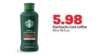 Hy-Vee Starbucks iced coffee offer