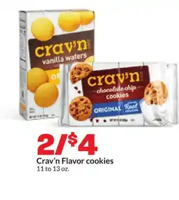 Hy-Vee Crav'n Flavor cookies offer
