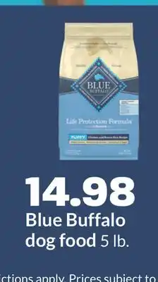 Hy-Vee Blue Buffalo dog food offer