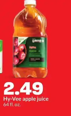 Hy-Vee Hy-Vee apple juice offer