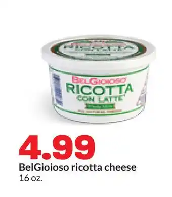 Hy-Vee BelGioioso ricotta cheese offer