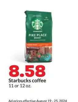 Hy-Vee Starbucks coffee offer