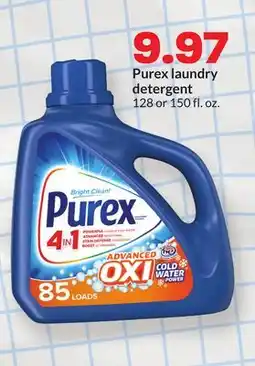 Hy-Vee Purex laundry detergent offer