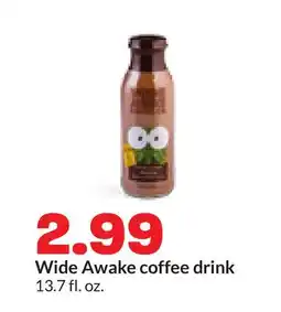 Hy-Vee Wide Awake coffee drink offer
