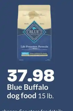 Hy-Vee Blue Buffalo dog food offer
