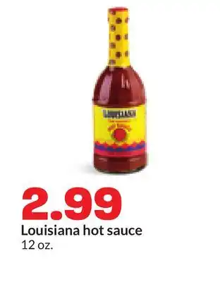 Hy-Vee Louisiana hot sauce offer