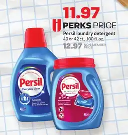 Hy-Vee Persil laundry detergent offer