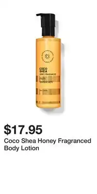 Bath & Body Works Coco Shea Honey Fragranced Body Lotion offer
