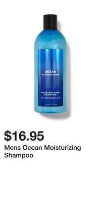 Bath & Body Works Mens Ocean Moisturizing Shampoo offer