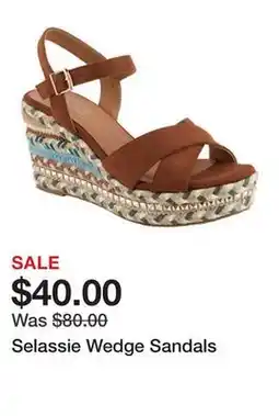 Belk Selassie Wedge Sandals offer