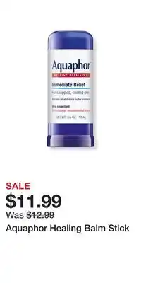 Ulta Beauty Aquaphor Healing Balm Stick offer