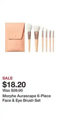 Ulta Beauty Morphe Aurascape 6-Piece Face & Eye Brush Set offer