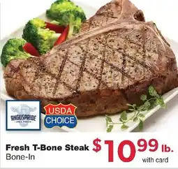 Family Fresh Market Fresh T-Bone Steak Bone-In offer