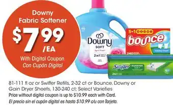 Ralphs Downy Fabric Softener offer
