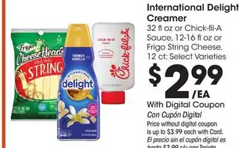 Ralphs International Delight Creamer offer