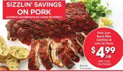Ralphs Pork Loin Back Ribs offer