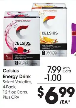 Ralphs Celsius Energy Drink offer