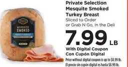Food 4 Less Private Selection Mesquite Smoked Turkey Breast offer