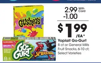 Ralphs Yoplait Go-Gurt offer