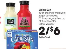Ralphs Capri Sun offer