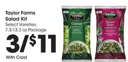 Ralphs Taylor Farms Salad Kit offer