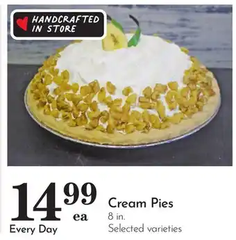 Pavilions Cream Pies offer