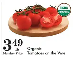 Pavilions Organic Tomatoes on the Vine offer