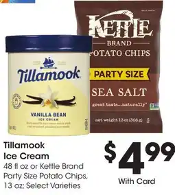 Ralphs Tillamook Ice Cream offer