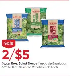 Stater Bros Stater Bros. Salad Blends offer