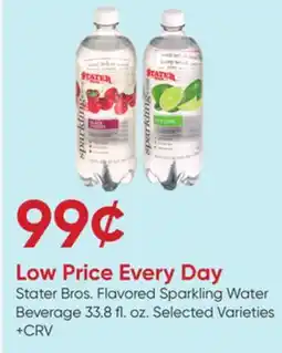 Stater Bros Stater Bros. Flavored Sparkling Water Beverage offer