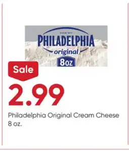 Stater Bros Philadelphia Original Cream Cheese offer