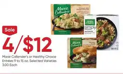 Stater Bros Marie Callender's or Healthy Choice Entrées offer
