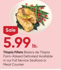 Stater Bros Tilapia Fillets offer