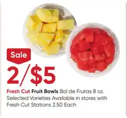 Stater Bros Fresh Cut Fruit Bowls offer