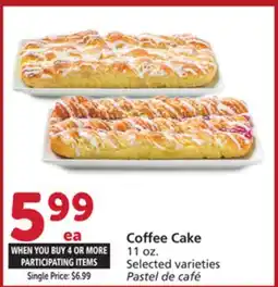Albertsons Coffee Cake offer
